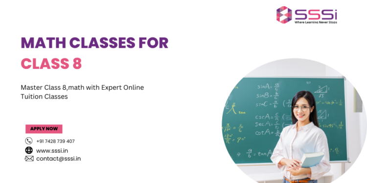 Maths tuition for class 8