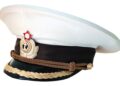 military peak cap