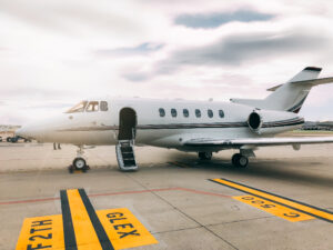 Executive jet catering