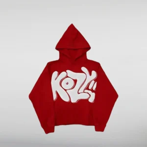 KOZY Y2k Red hoodie