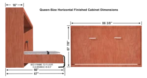 Murphy Bed Horizontal kits