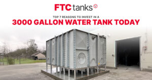 3000 gallon water tank