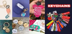Custom Embroidered Keychains