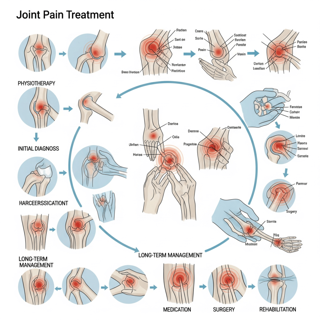 Joint pain treatment Ludhiana by Hunjan Hospital