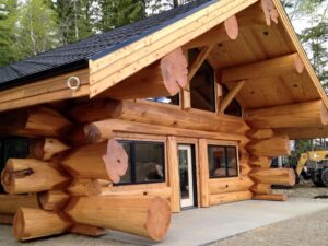 Building a Log Home in Zebulon, NC