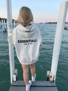 Black Essentials Hoodie
