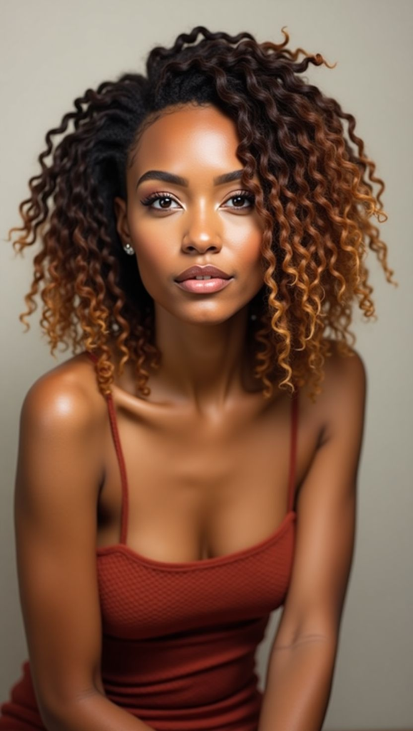 kinky curly wig