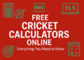 Free Cricket Calculators Online: Everything You Need to Know