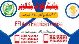 EFI Auto Electrician Course In Rawalpindi