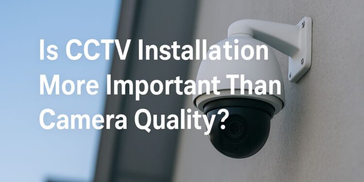 Is CCTV Installation More Important Than Camera Quality?