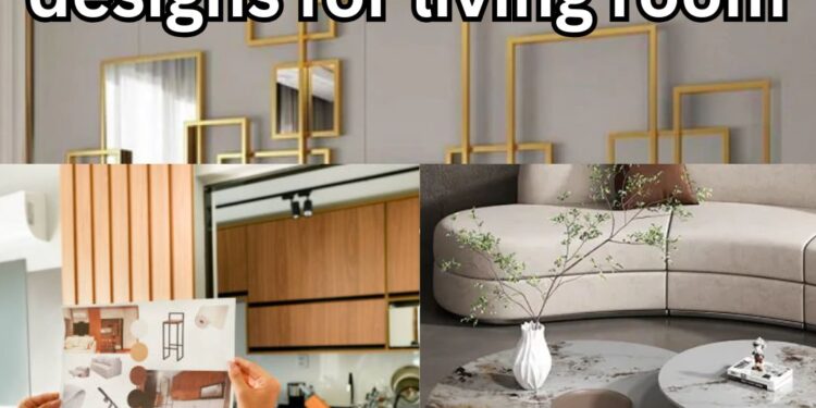 Modern center table designs for living room featuring elegant marble-top tables, minimalist décor, and contemporary furniture layout by Space18Studio