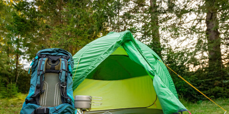 A set of sustainable camping gear in the Philippines