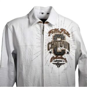 white Pelle Pelle jacket