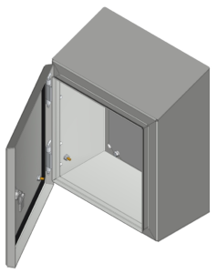 Metal enclosure box